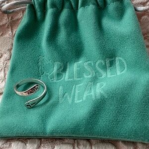 Silver Faith Ring